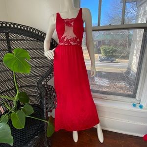 70s Da Notte Red slip